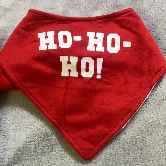 Infant Santa Sleep-n-Play w/ Ho Ho Ho Bib NEW SET Unisex - Picture 4 of 7
